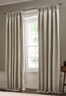 Acorn Tonal Pencil Pleat, Linen - Ready Made Curtains